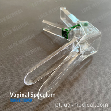 Especulum vaginal estéril descartável médico